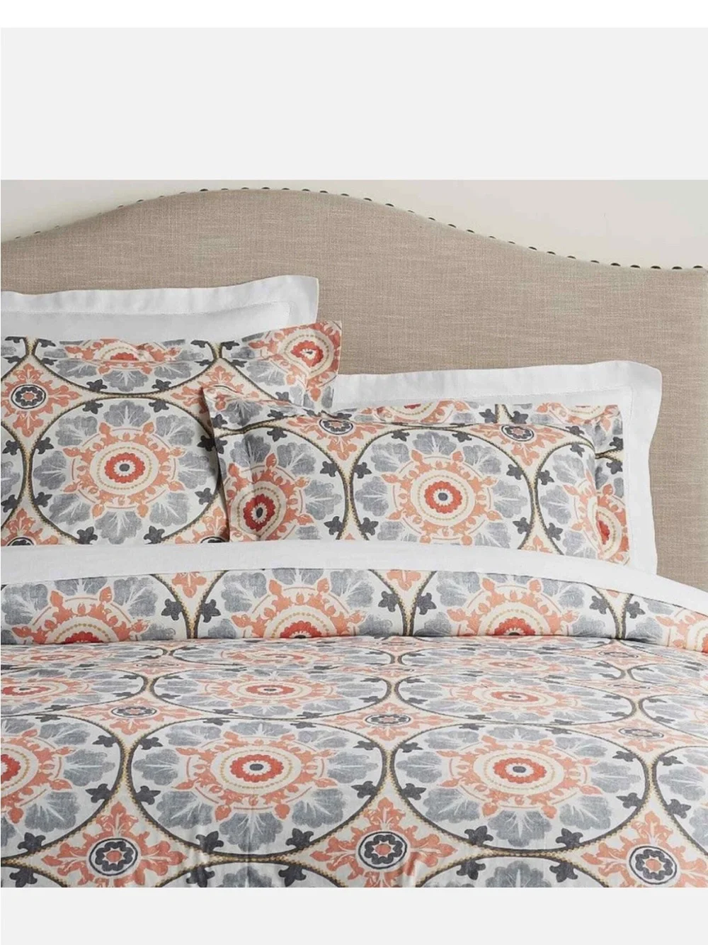 Pottery Barn Veronica Medallion Pillow Shams
